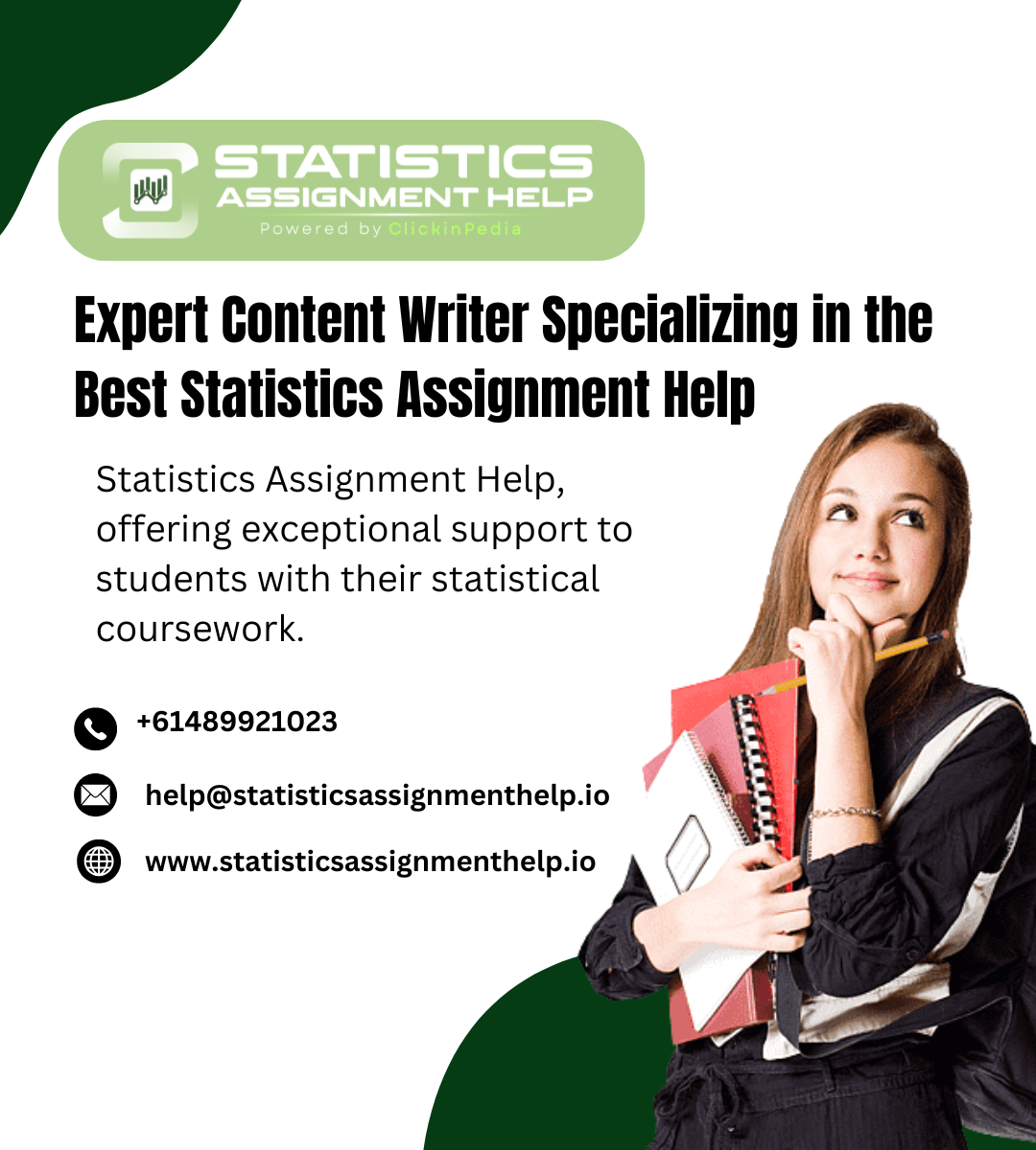 Expert Content Writer Specializing In The Best Statistics Assignment Help